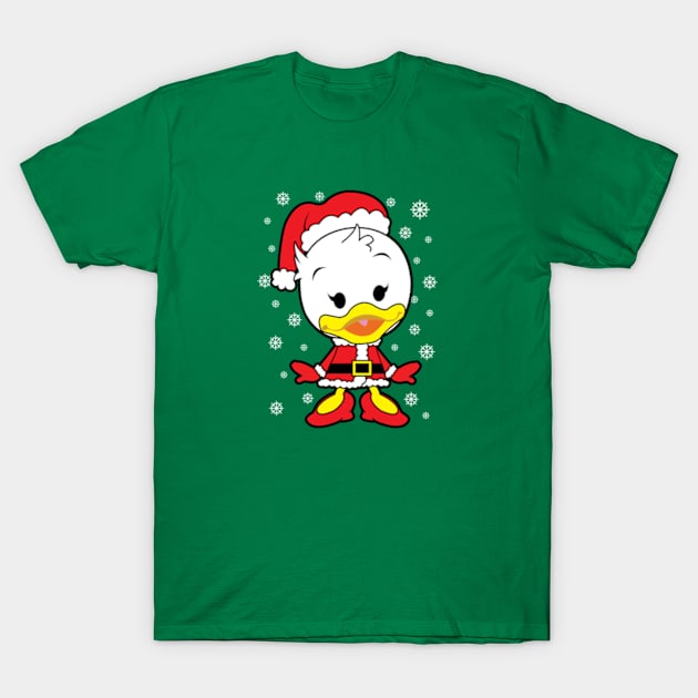 Daisy Duck Christmas T-Shirt by mighty corps studio